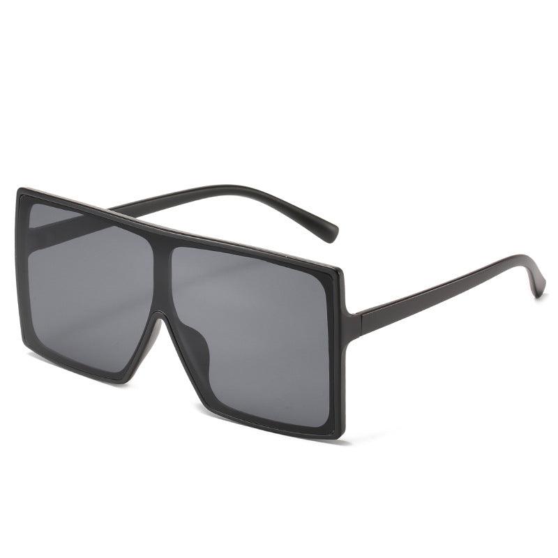 Jeane Oversized Gradient Lens Sunglasses