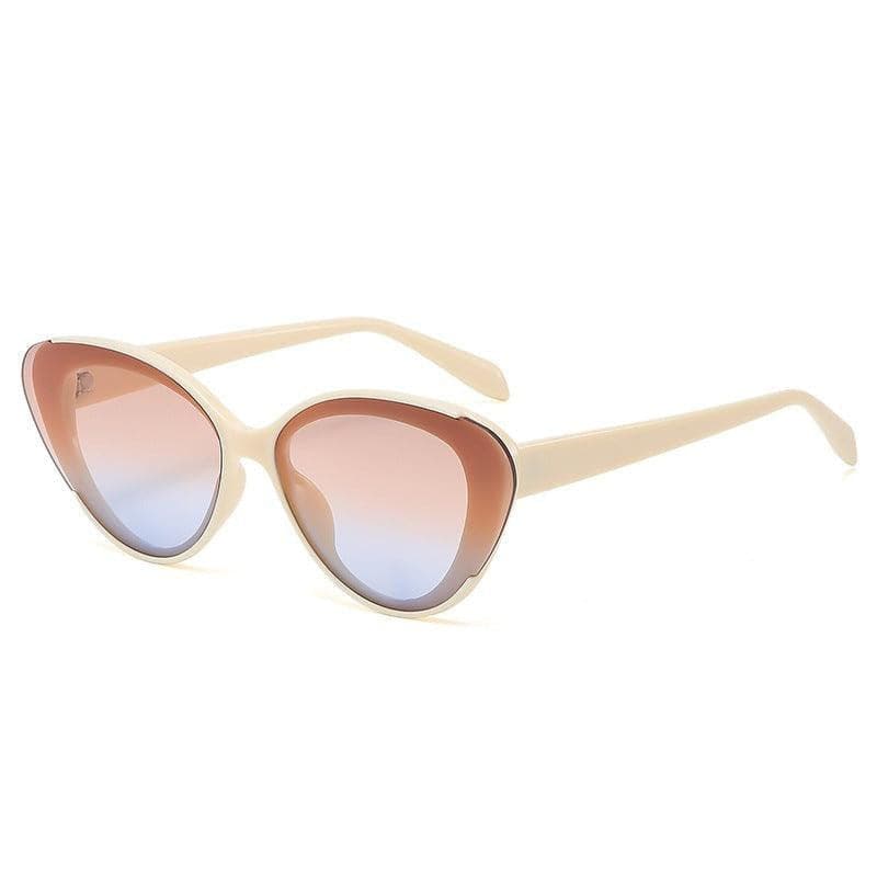 Jessamine Cat Eye Striped Sunglasses