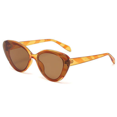 Jessamine Cat Eye Striped Sunglasses