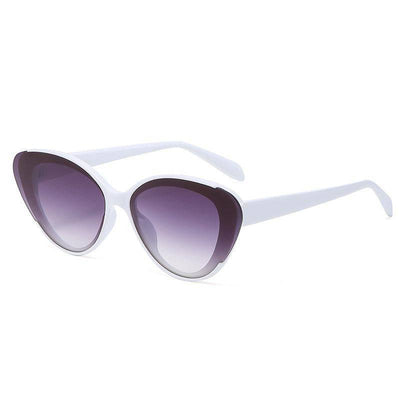 Jessamine Cat Eye Striped Sunglasses